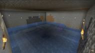 The underground room should have water in it (Image via Regund on YouTube)